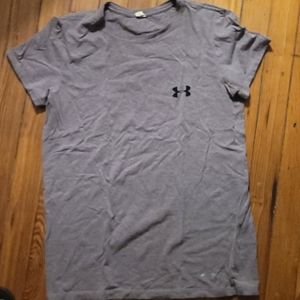 Under Armour heather-grey tshirt
